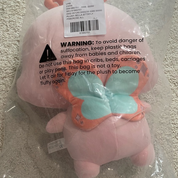 Smoko Bella Butterfly Mochi Plushie NWT - Picture 7 of 8